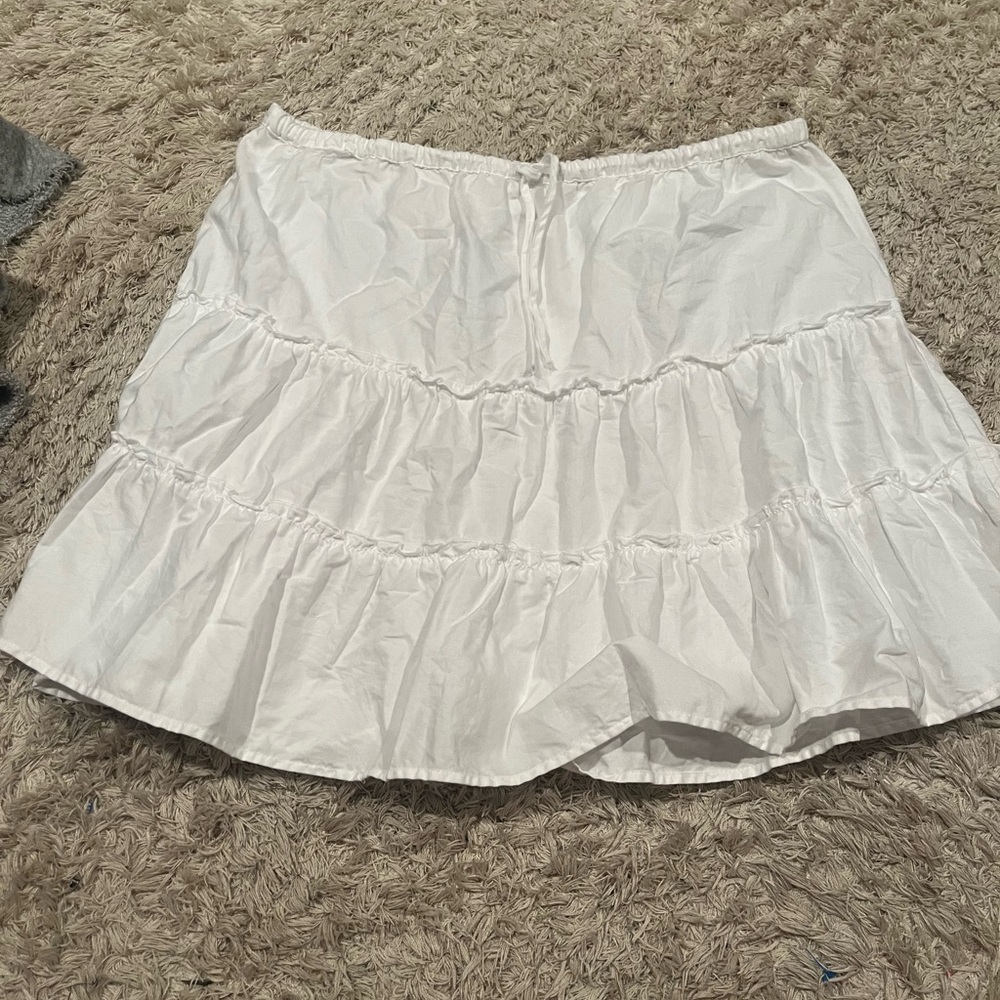 Sunday Best White Mini Skirt